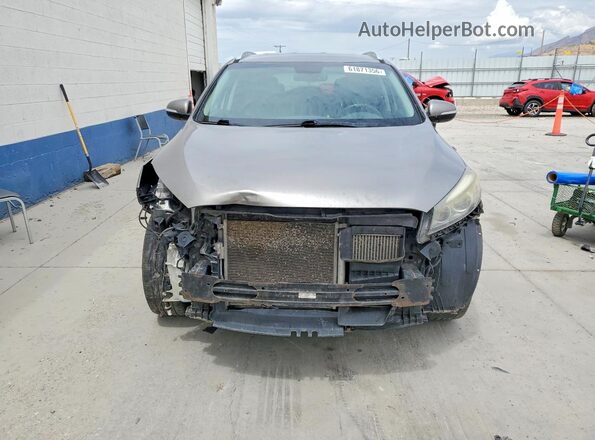 5XYPH4A13GG047405 2016 KIA SORENTO Gray Դիմացի տեսք