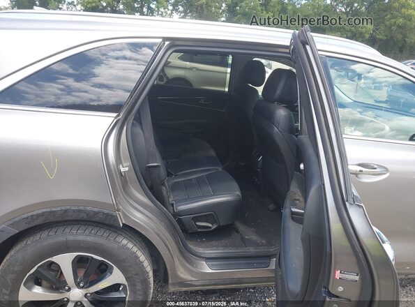 5XYPH4A13GG071980 2016 KIA SORENTO Beige VIN կոդի պիտակի տեսք