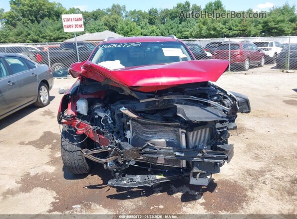 5XYPH4A13HG193918 2017 KIA SORENTO Red Սալոնի հետևի տեսք