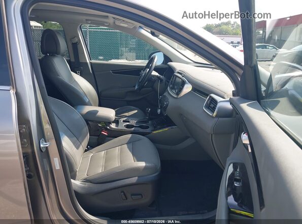 5XYPH4A14GG056971 2016 KIA SORENTO Gray Սալոնի դիմացի տեսք