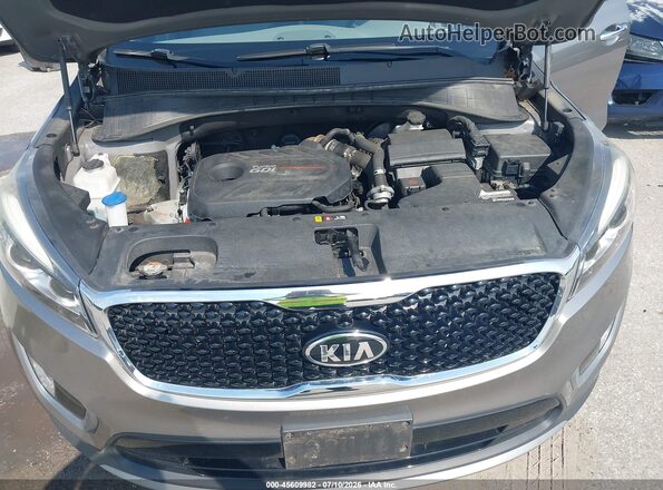 5XYPH4A14GG056971 2016 KIA SORENTO Gray Հետևի տեսք