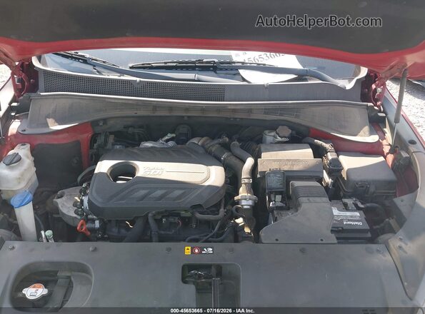 5XYPH4A15HG193905 2017 KIA SORENTO Maroon Vista trasera