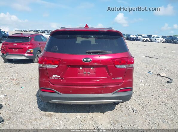 5XYPH4A15HG193905 2017 KIA SORENTO Maroon 