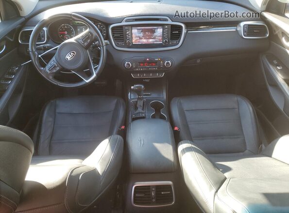 5XYPH4A16GG022482 2016 KIA SORENTO Burgundy წინა პანელის ხედი