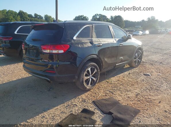 5XYPH4A16GG109072 2016 KIA SORENTO Black Задня права чверть