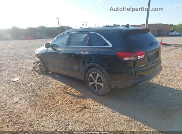 5XYPH4A16GG109072 2016 KIA SORENTO Black Задня ліва чверть
