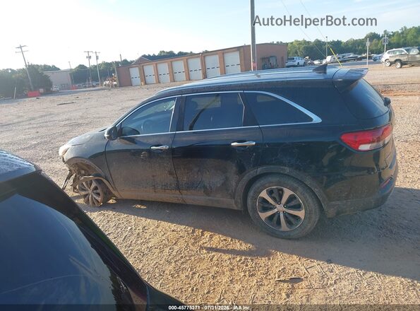 5XYPH4A16GG109072 2016 KIA SORENTO Black Вид задньої частини салону