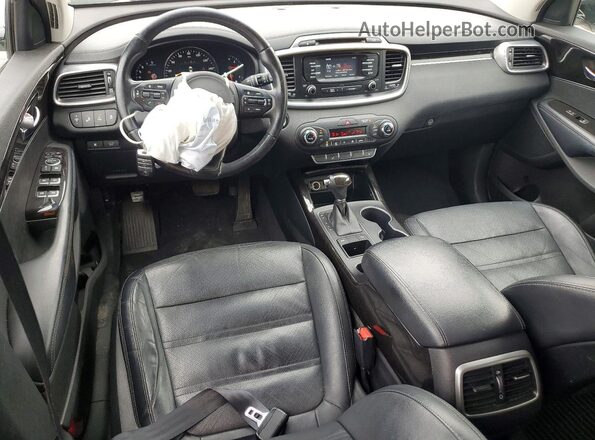 5XYPH4A17GG123112 2016 KIA SORENTO White Widok deski rozdzielczej