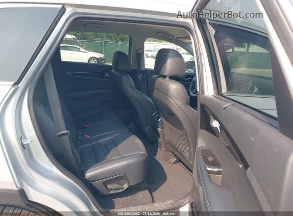 5XYPH4A17HG273481 2017 KIA SORENTO Silver Widok naklejki z numerem VIN