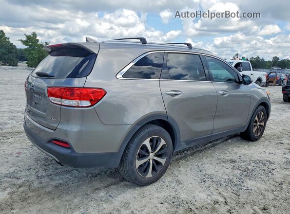 5XYPH4A18HG253143 2017 KIA SORENTO Silver Задня права чверть