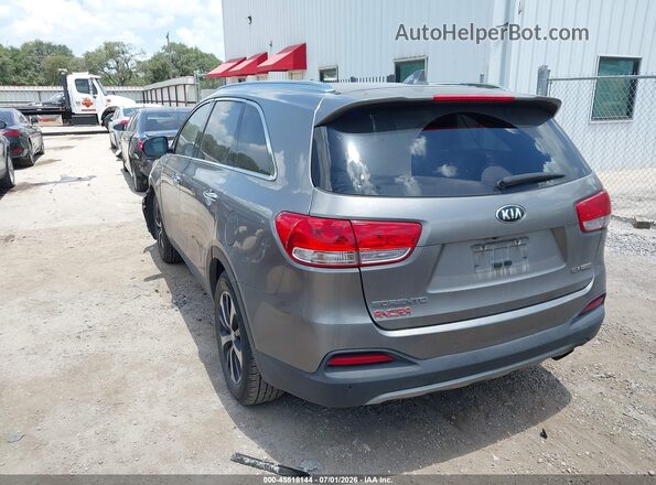 5XYPH4A19HG208003 2017 KIA SORENTO Серый Задняя левая четверть