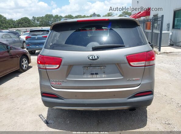 5XYPH4A19HG208003 2017 KIA SORENTO Серый 