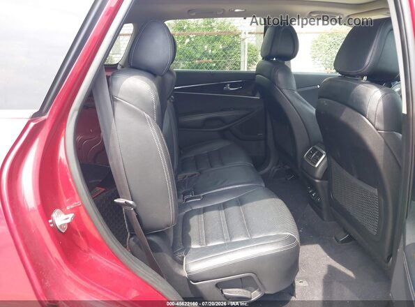5XYPH4A1XGG126831 2016 KIA SORENTO Maroon VIN კოდის სტიკერის ხედი