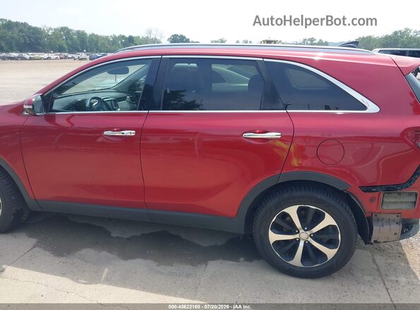 5XYPH4A1XGG126831 2016 KIA SORENTO Maroon 