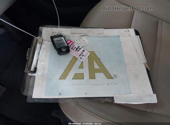 5XYPH4A50HG231270 2017 KIA SORENTO White Vista del salpicadero