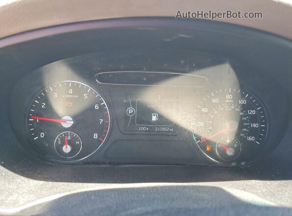 5XYPH4A51GG090904 2016 KIA SORENTO Gray Widok zestawu wskaźników