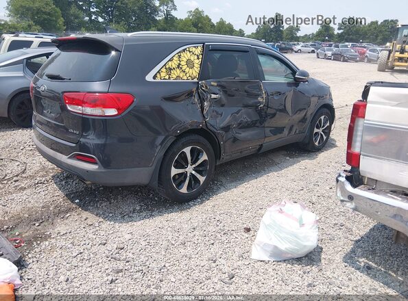 5XYPH4A51GG148994 2016 KIA SORENTO Gray უკანა მარჯვენა