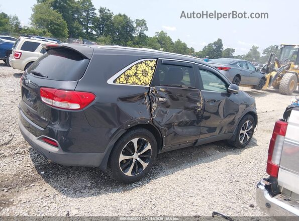5XYPH4A51GG148994 2016 KIA SORENTO Gray სალონის 360-გრადუსიანი ხედი