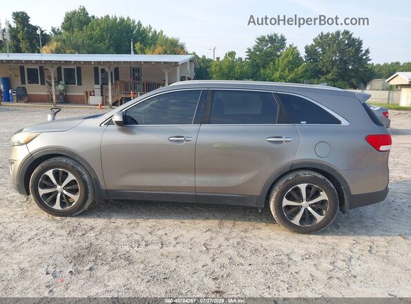 5XYPH4A52GG093455 2016 KIA SORENTO Gray Vista interior trasera