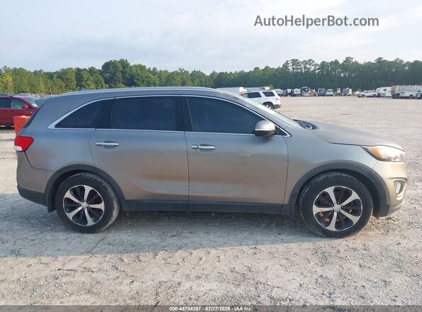 5XYPH4A52GG093455 2016 KIA SORENTO Gray Vista del cuadro de instrumentos