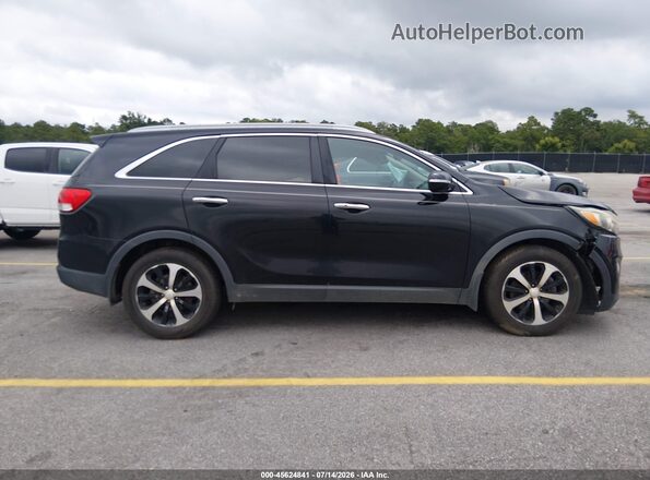 5XYPH4A52HG265940 2017 KIA SORENTO Black Widok wnętrza z tyłu