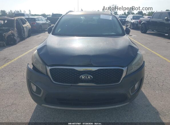 5XYPH4A53GG008462 2016 KIA SORENTO Gray Front view