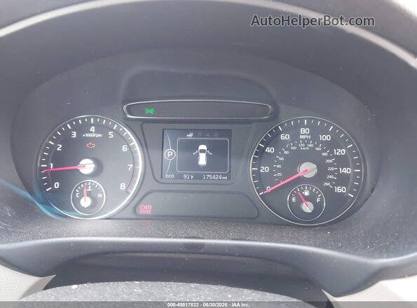 5XYPH4A54GG007384 2016 KIA SORENTO Red Widok tylnych siedzeń