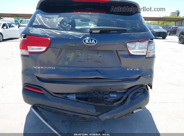 5XYPH4A55HG278309 2017 KIA SORENTO Gray Widok z przodu