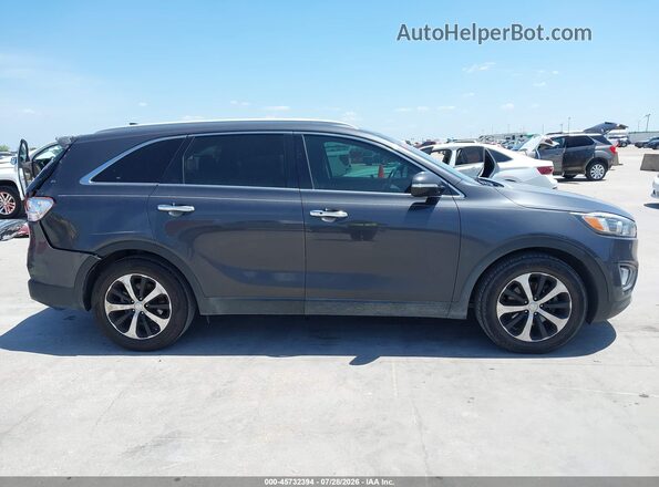 5XYPH4A55HG278309 2017 KIA SORENTO Gray Widok wnętrza z tyłu