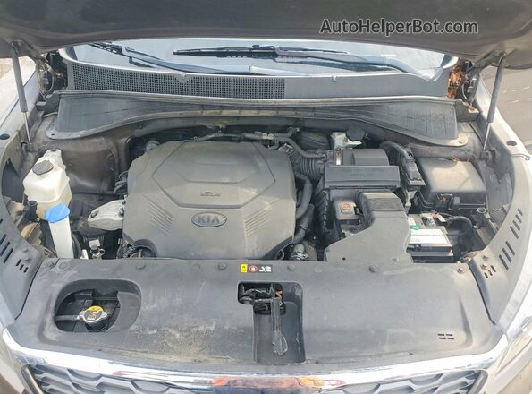 5XYPH4A55KG458719 2019 KIA SORENTO Tan Вид підкапотного простору