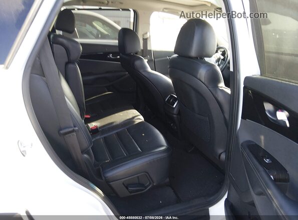 5XYPH4A55KG504436 2019 KIA SORENTO White Вид наклейки з VIN-кодом
