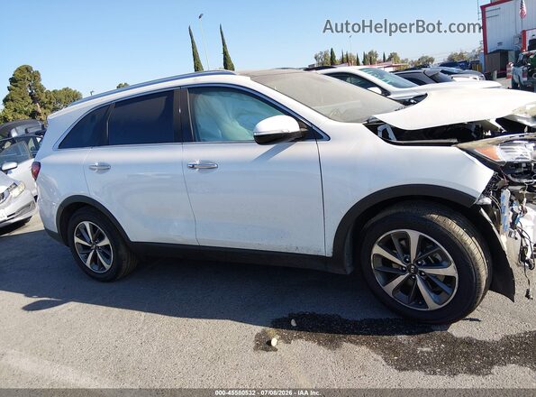5XYPH4A55KG504436 2019 KIA SORENTO White Вид щитка приладів