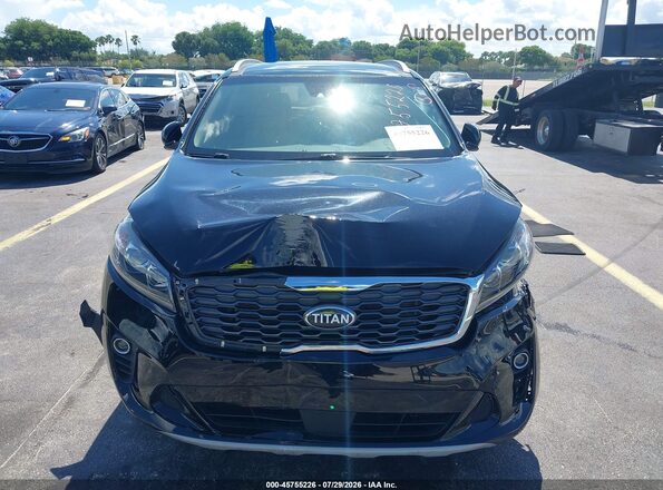 5XYPH4A56LG667596 2020 KIA SORENTO Black Widok zestawu wskaźników