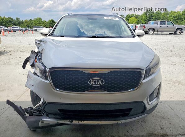 5XYPH4A57GG140107 2016 KIA SORENTO Белый Вид спереди