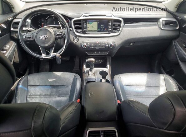 5XYPH4A57GG140107 2016 KIA SORENTO Белый Вид панели приборов