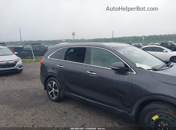 5XYPH4A57GG186309 2016 KIA SORENTO Gray წინა ხედი