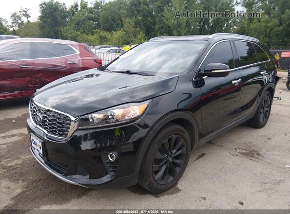 5XYPH4A57LG710097 2020 KIA SORENTO Черный Передняя левая четверть