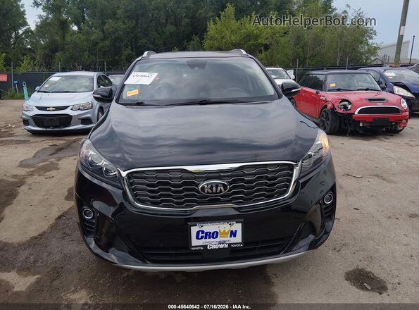 5XYPH4A57LG710097 2020 KIA SORENTO Черный Вид задней части салона