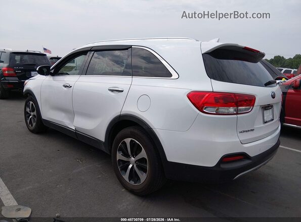 5XYPH4A58JG358967 2018 KIA SORENTO Белый Задняя левая четверть