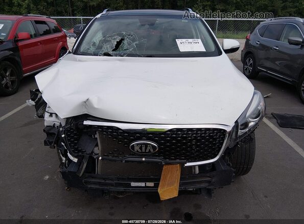 5XYPH4A58JG358967 2018 KIA SORENTO Белый Вид спереди