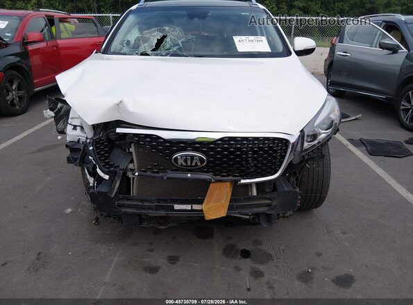 5XYPH4A58JG358967 2018 KIA SORENTO Белый Вид щитка приборов