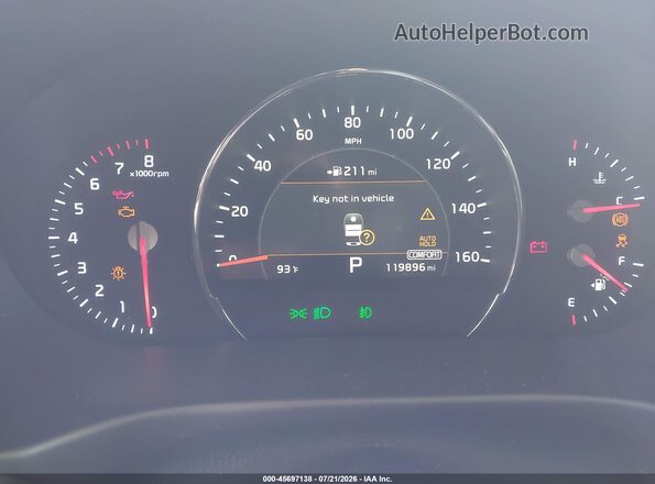 5XYPH4A58LG710917 2020 KIA SORENTO Gray Vista de los asientos traseros