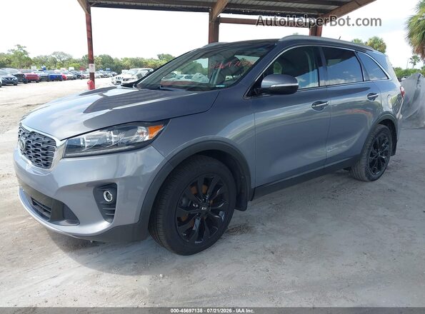5XYPH4A58LG710917 2020 KIA SORENTO Gray Vista tres cuartos delantera izquierda