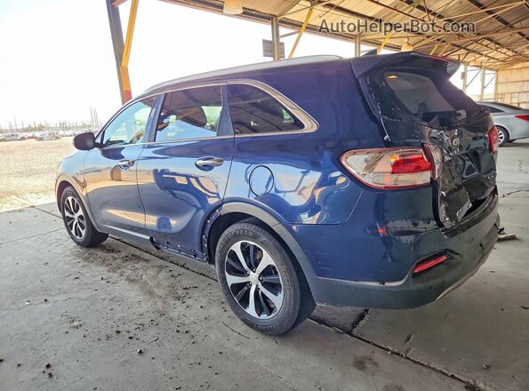 5XYPH4A59GG001144 2016 KIA SORENTO Blue Задня ліва чверть