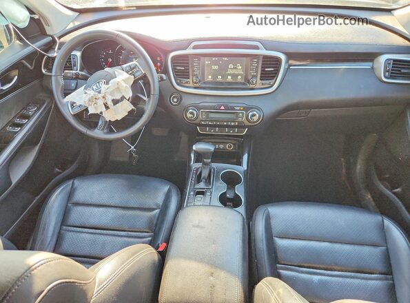 5XYPH4A59LG710800 2020 KIA SORENTO Gray Вид панелі приладів