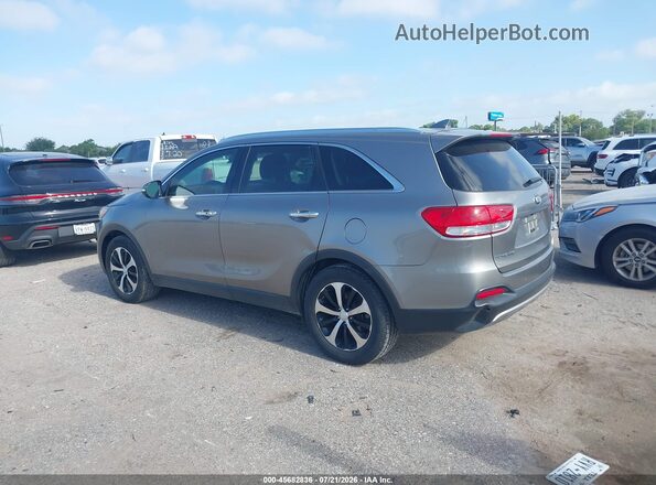 5XYPH4A5XHG308324 2017 KIA SORENTO Gray Trasero izquierdo
