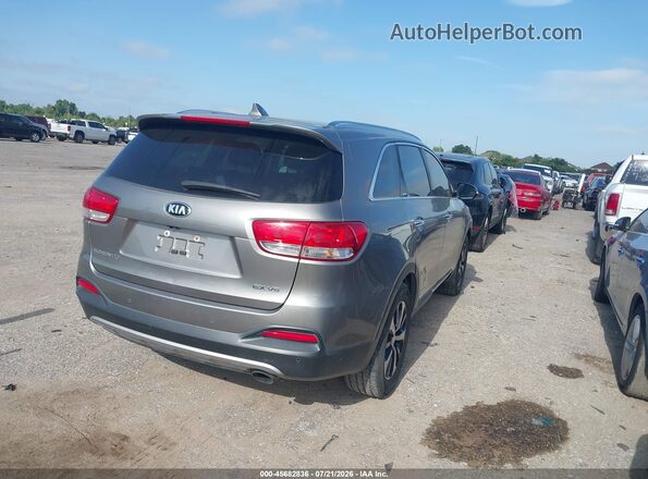 5XYPH4A5XHG308324 2017 KIA SORENTO Gray Trasero derecho