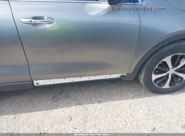 5XYPH4A5XHG308324 2017 KIA SORENTO Gray Vista frontal