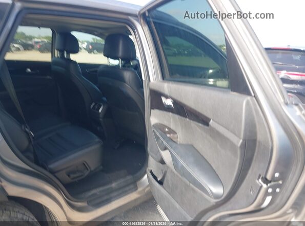 5XYPH4A5XHG308324 2017 KIA SORENTO Gray Vista de la etiqueta del VIN