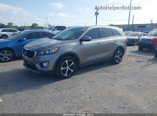 5XYPH4A5XHG308324 2017 KIA SORENTO Gray Vista interior de 360 grados